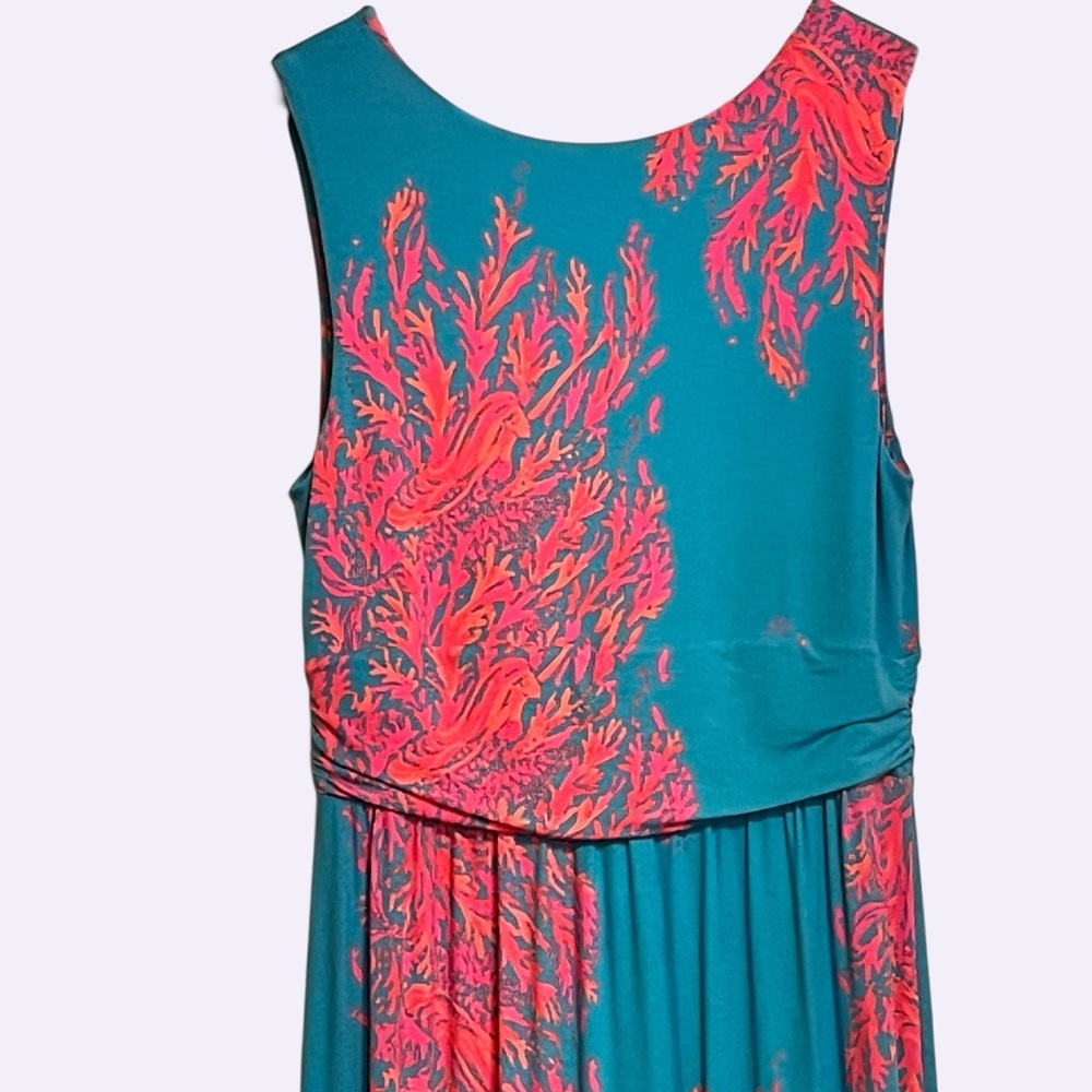 Lilly Pulitzer Moana Maxi Dress Turquoise Oasis
Goddess Of The Sea Women’s L - Picture 6 of 10